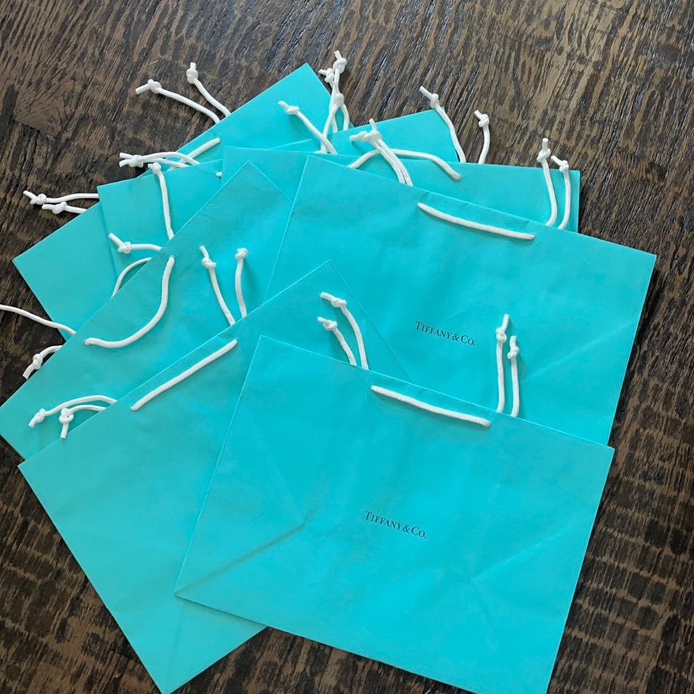 Tiffany & Co large gift bags